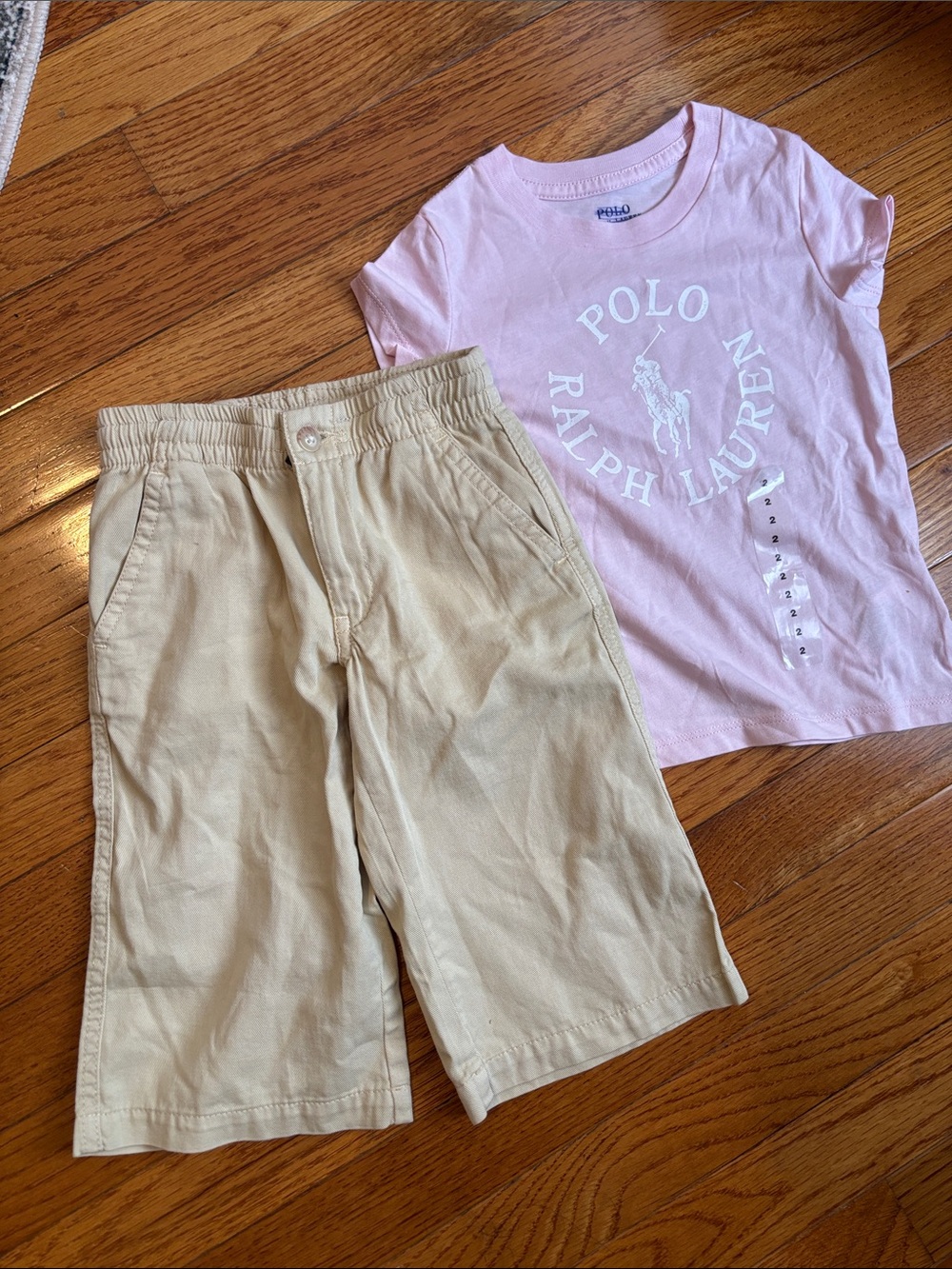 Polo by Ralph Lauren Light Pink Logo Short Sleeve Tee